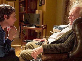 A scene from The Father, with Anthony Hopkins and Olivia Colman.Handout/Postmedia Network