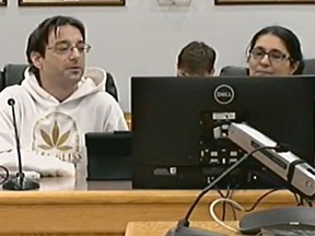 Representing the Summer Concert Series, Peter Lawryniw and Julie Cyr made a presentation during Tuesday's Timmins city council meeting.

Screengrab