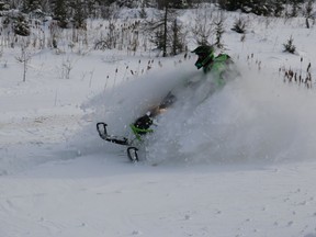 As of Monday, the Ontario Federation of Snowmobile Clubs' Interactive Trail Guide was reporting 697 kilometres of available trails. The vast bulk of that is within a network that stretches just north of Tunis, continuing to Cochrane, Smooth Rock Falls and Kapuskasing, and extending just west of Opasatika.

The Daily Press file photo