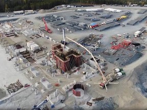 An aerial view of IAMGOLD's Côté Gold Project located 130 kilometres southwest of Timmins.

Supplied