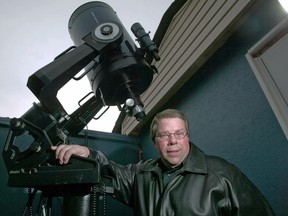 Known as The Backyard Astronomer, Gary Boyle is an astronomy educator, guest speaker and monthly columnist for the Royal Astronomical Society of Canada as well as past president of the Ottawa Centre of the RASC. SUBMITTED PHOTO