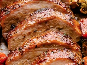 Looking to kick off 2022 right? Freson Bros will be featuring a centre cut bones pork loin roast as of Jan. 6. diethood.com photo