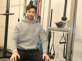 Ryan Mitchell, owner of RAM Fitness & Cycling Studio, in Sault Ste. Marie, Ont., on Wednesday, Jan. 5, 2022. (BRIAN KELLY/THE SAULT STAR/POSTMEDIA NETWORK)