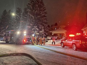 A garage fire was called in to 911 on Sunday, Jan. 2 at a home in Village on the Lake. The fire didn't spread and no injuries were reported. Photo courtesy SCES