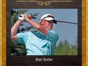 Golfer Blair Buttar was a part of the 2021 class of the 2021 Leduc Sports Hall of Fame for accomplishments in his golfing career, which include winning the 2000 Alberta Amateur Championship and playing in the PGA Tour’s 2000 Canadian Open. (City of Leduc)