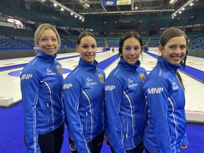 Team Northern Ontario: Krista McCarville, Sudburys own Kendra Lilly, Ashley Sippala and Sarah Potts.