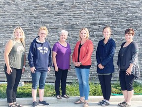 Peace Region Family Resource Network offers a huge selection of services over a wide-ranging area. The dedicated staff includes Megan Borile, Marilyn Drouin, family education facilitators; Wendy Koene, coordinator; Dayna Bykewich, administrative assistant; Jenny Regnier, support worker; Melanie Freeman, family education facilitator.