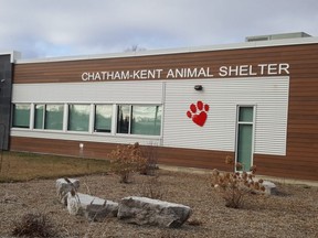 Shown is the Chatham-Kent Animal Shelter on Friday. More than $40,000 was raised in the 'Under One Roof' campaign for Pet and Wildlife Rescue. (Trevor Terfloth/The Daily News)