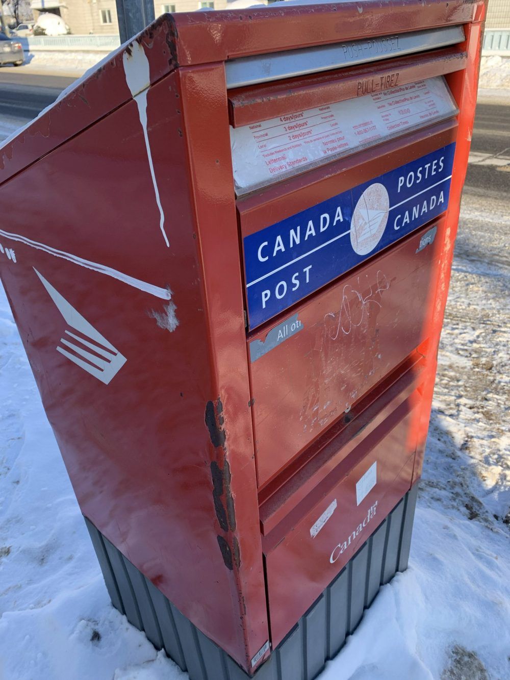 Canada Post issues winter mail advisory Grande Prairie Daily Herald