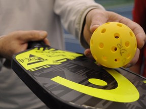 The Ontario government is providing $429,600 to Chatham-Kent for the construction for the construction of 10 pickleball courts. The funding would provide 80 per cent of the cost. File photo/Postmedia