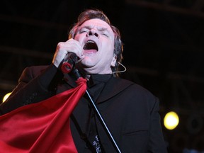 Meat Loaf sings to fans during his opening number at Kewadin Casino's 25th anniversary celebration in July 2010. Rachele Labrecque