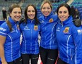 Team McCarville members pose for a photo. The Northern Ontario foursome, which includes Sudbury native Kendra Lilly, will compete in the Scotties Tournament of Hearts, to be held in Thunder Bay from Jan. 28 to Feb. 6.