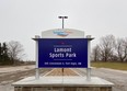 Four donations of $10,000 from local businesses boosted the campaign to raise $1 million for the next phase of development at  Lamont sports Park.