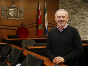 Hastings County chief administrative officer Jim Pine, above in the council chamber in 2018, told council on Thursday a review is needed to ensure the county is ready to respond to future demands.