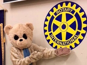 Winterama mascot Bearama has issued an Olympic Challenge for February's 20th edition of Winterama, a successful Grey Bruce partnership between local schools, youth groups, area Rotary Clubs and the local business that helped raise $550,000 over the last 19 years.[Supplied]