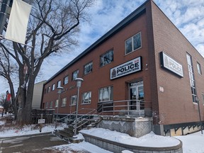The Stratford Police Services headquarters in downtown Stratford. Galen Simmons/The Beacon Herald/Postmedia Network