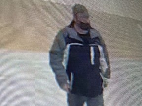 Greater Sudbury Police are requesting help from the public in order to identify the individual captured in this surveillance footage. He is accused of committing a sexual assault in the New Sudbury Shopping Centre.