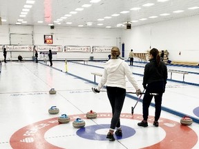 With the restrictions exemption program in place at the Peace River Curling Club, folks are having fun at league games, junior curling and a drop-in curling. The club executive decided to take a cautious approach this season, due to Covid uncertainty. Games started on January 3.