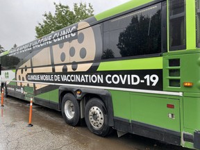 The GO-VAXX mobile COVID-19 vaccine clinic (File photo)