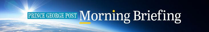 The Prince George Post's Morning Briefing Banner