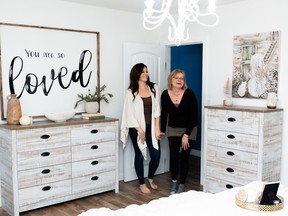 Local resident Angie Rose was chosen to receive a holiday home makeover from local business Illustrious Interiors. Photo by A. Keen Photography