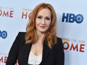 (FILES) In this file photo taken on December 11, 2019 British author J. K. Rowling attends HBO's "Finding The Way" world premiere at Hudson Yards in New York City. - "Harry Potter" author JK Rowling revealed on June 10, 2020 she is a survivor of domestic abuse and sexual assault. The celebrated British writer said in a blog post that she was disclosing the information to give context to her controversial past comments about transgender women. (Photo by Angela Weiss / AFP) (Photo by ANGELA WEISS/AFP via Getty Images)