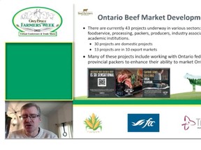 Beef Farmers of Ontario president Rob Lipsett walked viewers through the BFOs' operations in 2021 and looked ahead to the new year during Wednesday's Beef Day programming at the 56th annual Grey Bruce Farmers' Week, which was once again forced to go fully virtual because of the pandemic.