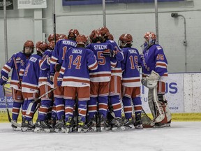 The Fort Saskatchewan U15 AAA Enhance It Rangers have come away with a win after a four day battle in the John Reid Memorial Tournament. Photo supplied.
