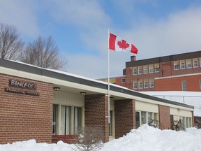 Bancroft's former municipal office, shown while in operation in 2013, will house a warming centre during the coldest nights of February.