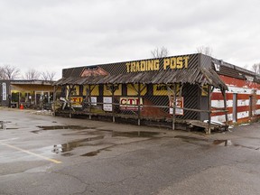 Brant County councillors heard a proposal for a residential development on land currently occupied by the Trading Post flea market on Colborne Street East in Cainsivlle, just east of Brantford.