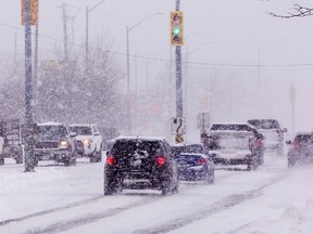 For the second time this week, a winter weather travel advisory is in effect for the Sudbury area.