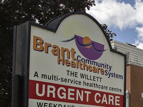 A COVID outbreak on the transitional unit at the Willett in Paris was declared over on Monday. Also declared over was an outbreak on the B6 medical inpatient floor at Brantford General Hospital. Expositor file photo