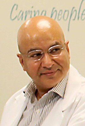 Dr. Pervez Faruqi, chief of staff at the Chatham-Kent Health Alliance.
