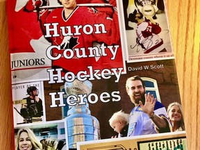 David Scott's new book Huron County Hockey Heroes is a comprehensive gathering of some of the county's most influential hockey players, coaches and officials. Handout