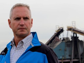 Mark Little, Suncor Energy's chief operating officer, during a tour of the Fort Hills oilsands project on Monday, September 10, 2018. Vincent McDermott/Fort McMurray Today/Postmedia Network