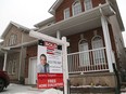A house for sale by Royal LePage ProAlliance on Bluffwood Avenue in Kingston on Thursday.