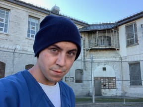 Lucanus Pell served as one of the extras in the TV show "Mayor of Kingstown" when it shot at Kingston Penitentiary this past summer.