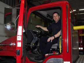 Sundridge Strong Fire Chief Andrew Torrance hopes more residents of Sundridge sign up for the Code Red mass notification system. 
Submitted Photo