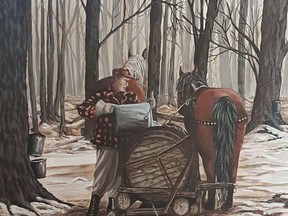 "Sugar Bush" by Jelly Masse is the newest piece to be added to the Pontiac Regional Art Collection.