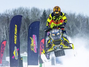 SNOWCROSS SCENE Professional Snowcross racers returned to Sault Ste. Marie this past weekend. Canada's best snowmobile, snow bike and UTV racers rolled into town to compete at the Can/Am International Snowcross event at Runway Park on Airport Road. BOB DAVIES