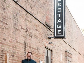Jordan Gawley, owner of Black Creek Music, plans to open Capitol Thirtry Three in the former Backstage Capitol Theatre building on King Street in Delhi. Renovations are underway at historic building.   CONTRIBUTED PHOTO