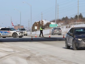 Greater Sudbury Police and the OPP were on the scene of an incident at Long Lake Road and the Highway 17 bypass on Tuesday. Police said a 60-year-old woman was pronounced deceased in hospital and the incident is being treated as a sudden death.