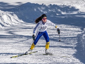 Hannah Cutler is co-captain of the Laurentian University Nordic ski team that hosted the OUA championships on the weekend of Feb. 25-27. Supplied