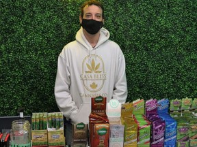 Peter Lawryniw is the manager of Casa Bliss Cannabis on Third Avenue, and says they have built up a loyal clientele due to their highly competitive prices and customer service, despite several other options throughout the city.

ANDREW AUTIO/The Daily Press