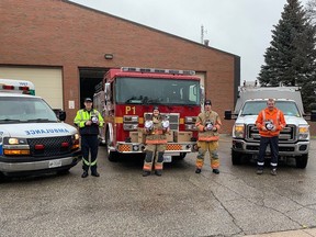 Tillsonburg Fire & Rescue Services recently received a donation of 192 combination smoke and carbon monoxide (CO) alarms through Safe Community Project Zero. Oxford County Paramedic Services supports local fire departments referring families that may benefit from a free smoke and CO alarm. (Submitted)