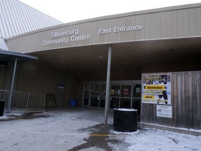 Tillsonburg Community Centre. (Chris Abbott/Norfolk and Tillsonburg News)
