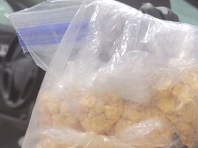 Police seized 721 grams of suspected fentanyl, along with 880 grams of suspected cocaine, 196 hydromorphone tablets, three grams of methamphetamine, and 48 Percocet tablets as part of a major drug investigation on Manitoulin Island.