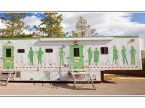 Alberta Health Services Screen Test unit. FILE PHOTO.