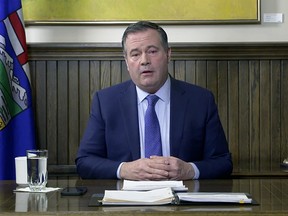 During a Facebook Live question and answer event last week, Alberta Premier Jason Kenney suggested the government would look into amending the Municipal Government Act to stop municipalities from implementing their own mask or vaccine mandates after the province reveals its plan to roll back restrictions.
Screenshot