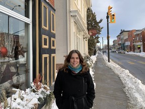 North Grenville Mayor Nancy Peckford, shown here on a Kemptville street, leads the fastest-growing municipality in Leeds and Grenville. (FILE PHOTO)